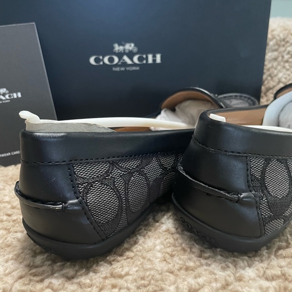 COACH Odette Loafers Black - Picture 4 of 7